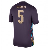 Fotbalové Dres Anglie John Stones #5 Venkovní ME 2024 Krátký Rukáv